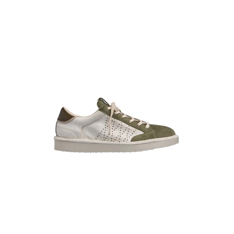 Panchic Lage-top sneaker Ivory Leather Sneakers Neutrals