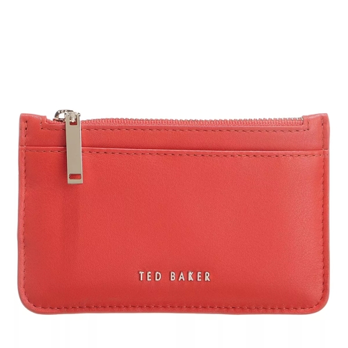 Ted Baker Garcia Zip Card Holder Dark Red Porte-cartes