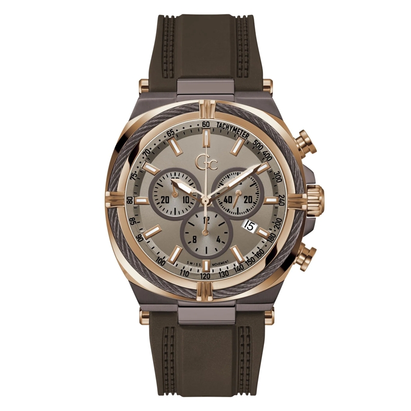 GC Chronograph Analoge Uhr Gc Ironclass braun