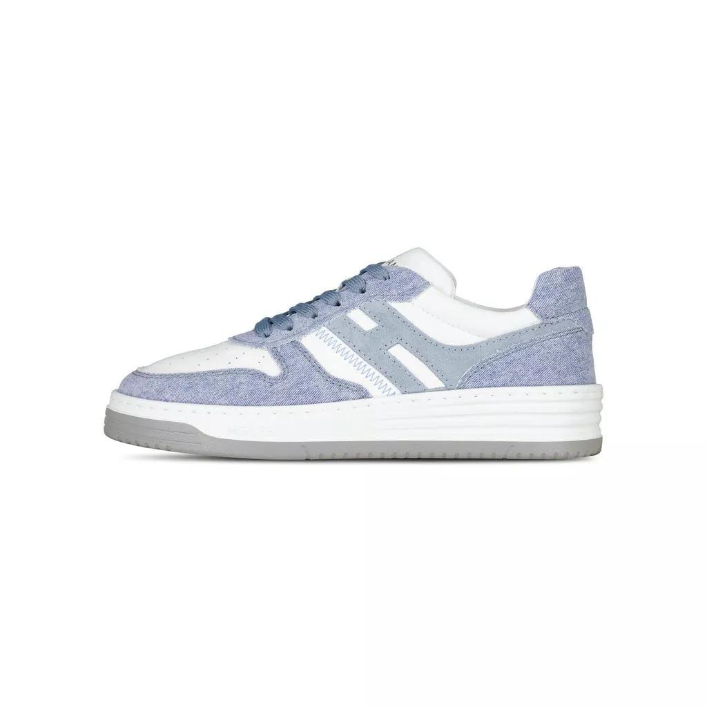 Hogan Low-Top Sneaker - Sneakers im Denim-Look - Gr. 38 (EU) - in Blau - für Damen