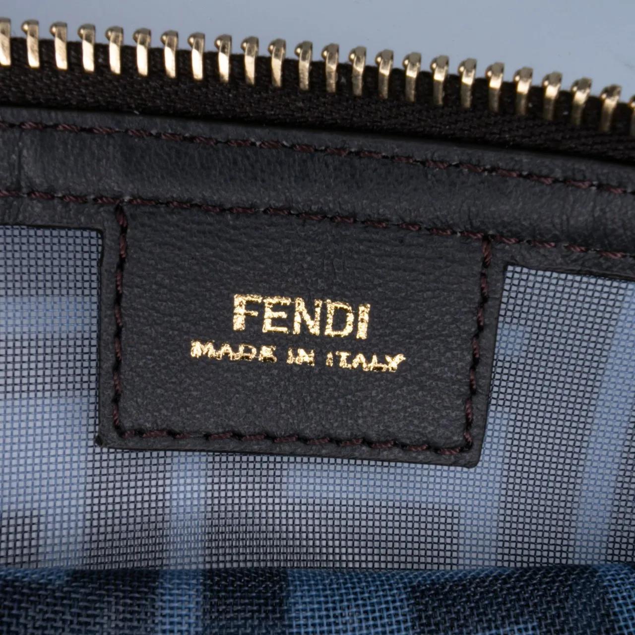 Thumbnail - Fendi Kosmetiktaschen - FF Mesh Pouch - Gr. unisize - in Grau - für Damen