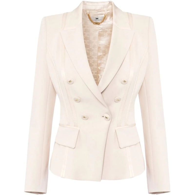 Elisabetta Franchi  Elisabetta Franchi Giacche Panna grün