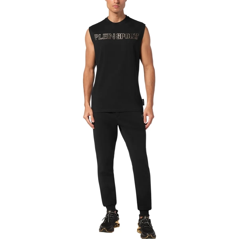 Plein Sport Top Tank-Top Tiger schwarz(Image 4)