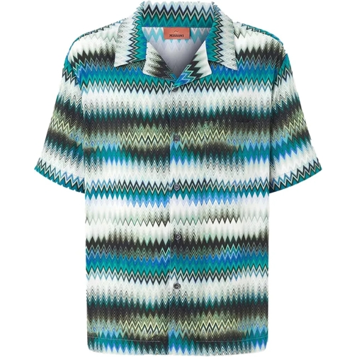 Missoni Hauts décontractés Shirts Green Tones grün