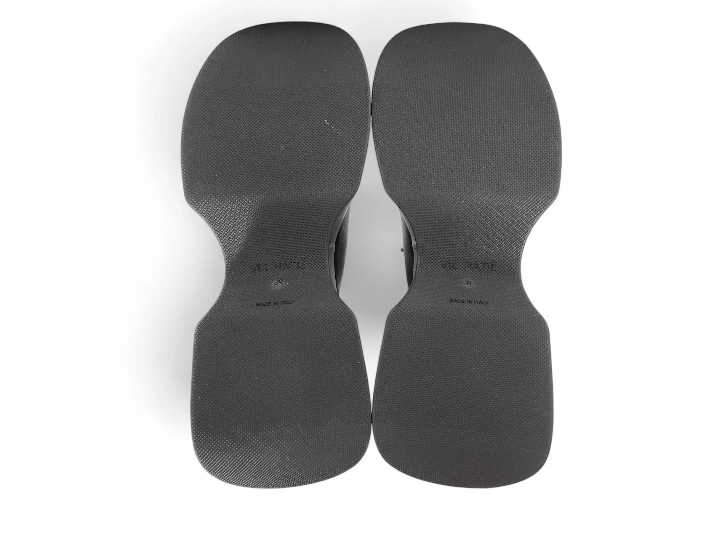 Thumbnail - Vic Matié Stiefel - Ankle Boots With High Wedge Sole - Gr. 40 (EU) - in Schwarz - für Damen
