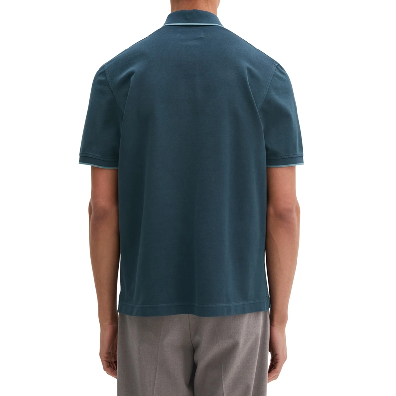 Marc O´Polo Poloshirt Poloshirt Shortsleeve 1er Pack nachtblau(Image 2)
