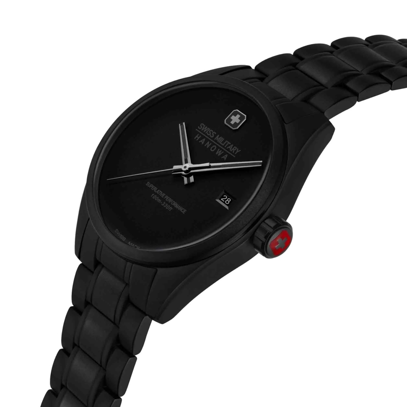 Swiss Military Hanowa Automatikuhr Quarzuhr Pioneer schwarz(Image 2)