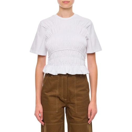 Cecille Bahnsen Oasis Smock T-Shirt White Magliette