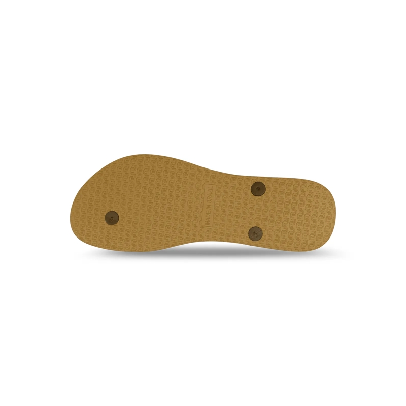 UZURII Flip Flops Zehentrenner Gold Crocodile Switch ocker(Image 7)