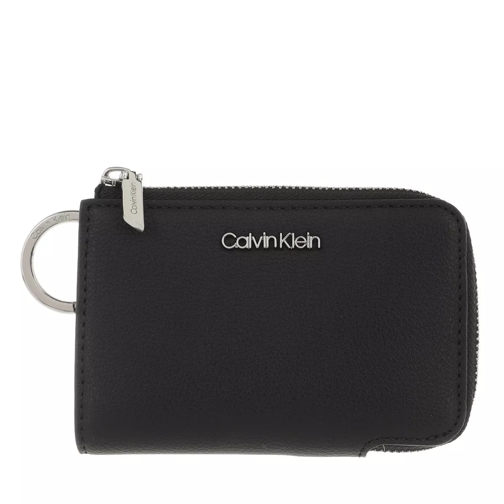 Calvin Klein CK Must Z/A Wallet Small With Dogclip CK Black Porta carte di credito