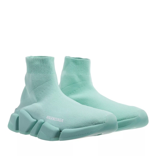 Balenciaga Speed 2.0 Recycled Sneakers Mint Green Slip-On Sneaker