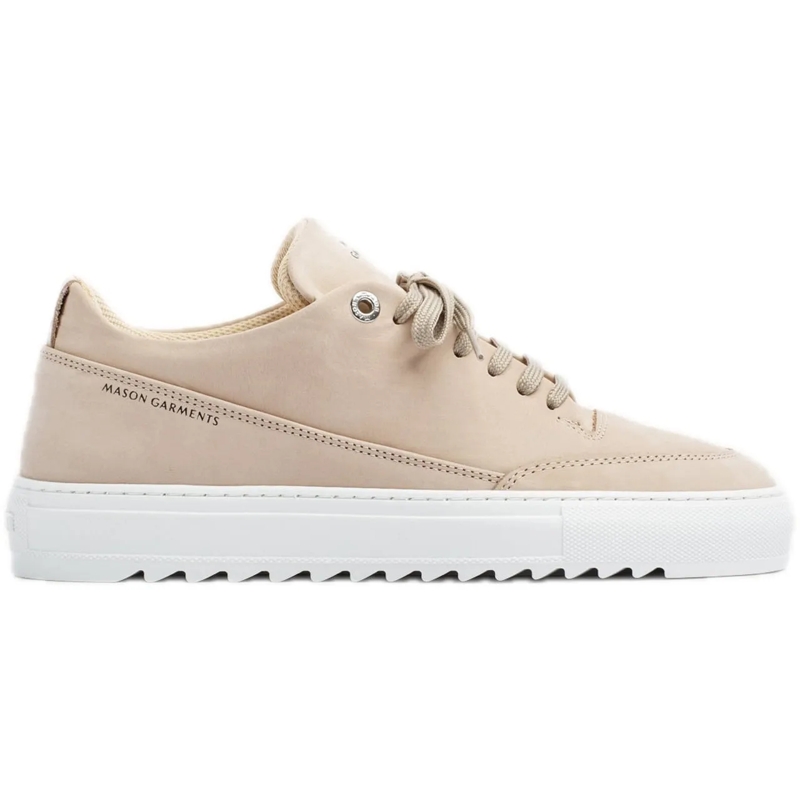 Mason Garments Low-Top-Sneaker Torino Vincita Creme beige