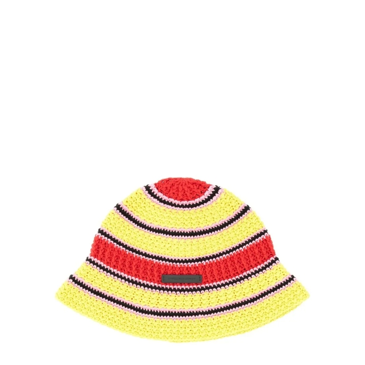 Stella McCartney Crochet Bucket Hat Multicolor | Hut