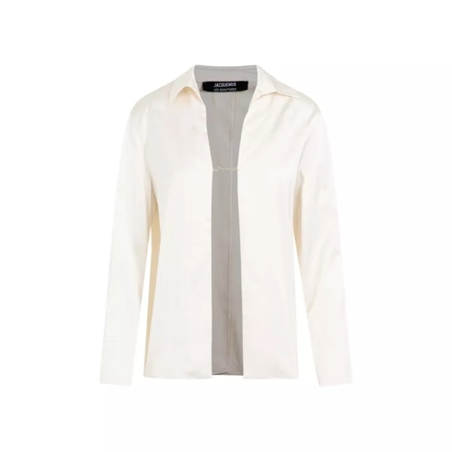 Jacquemus White Notte Shirt White 