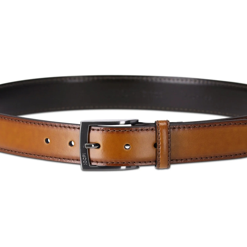 JOOP! Gürtel Gürtel aus glänzendem Leder schwarz(Image 6)