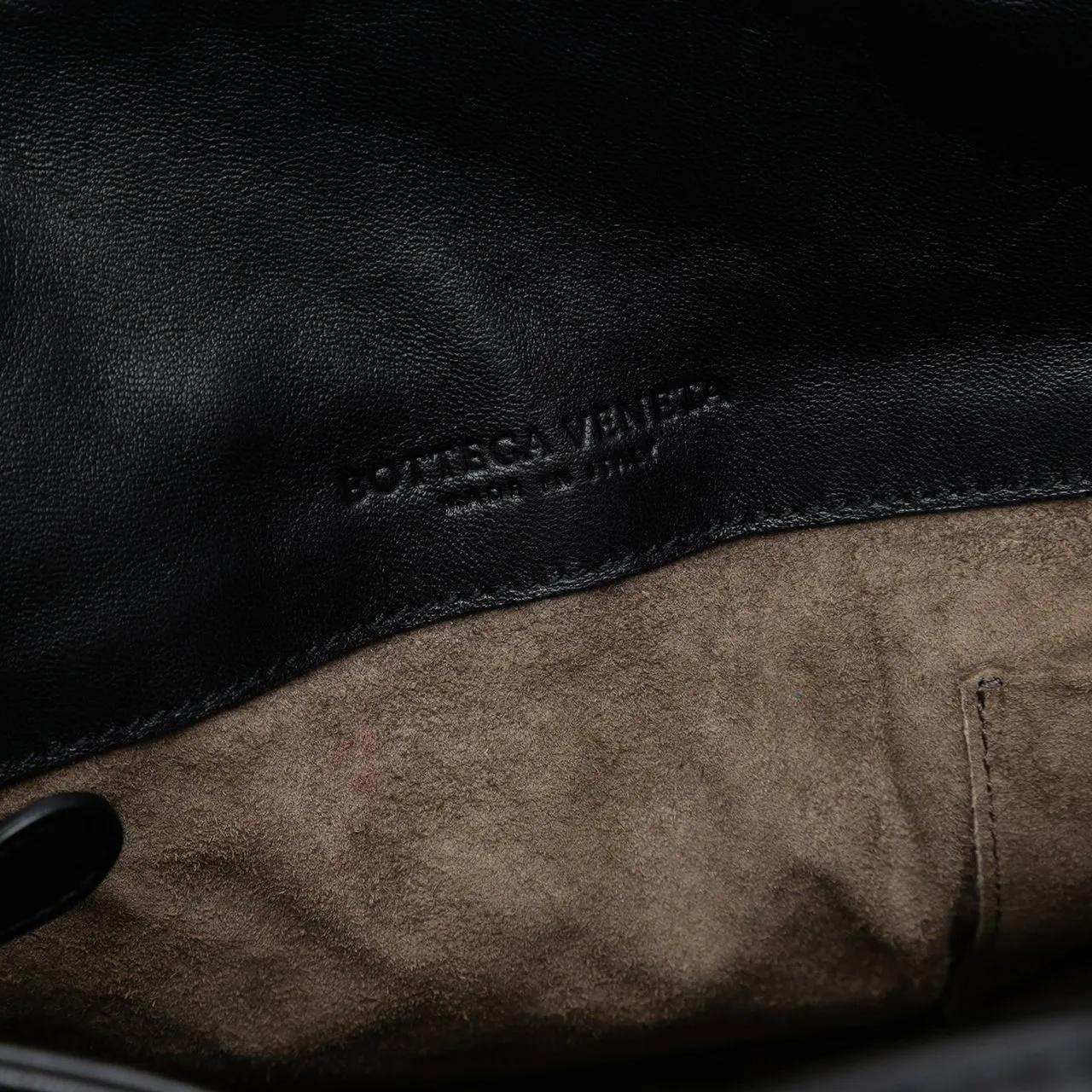 Thumbnail - Bottega Veneta Shopper - Nappa Intrecciato Belted Flat Tote - Gr. unisize - in Schwarz - für Damen