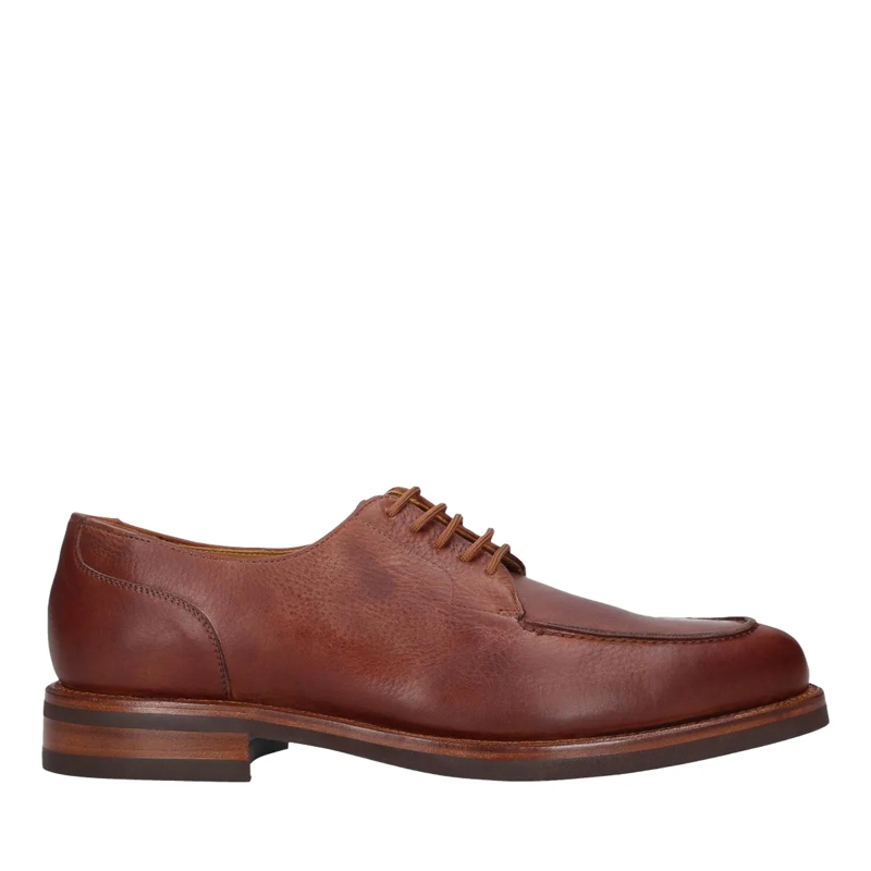 Heinrich Dinkelacker Chaussures à lacets Schnürer Genf Norweger N mittel-braun