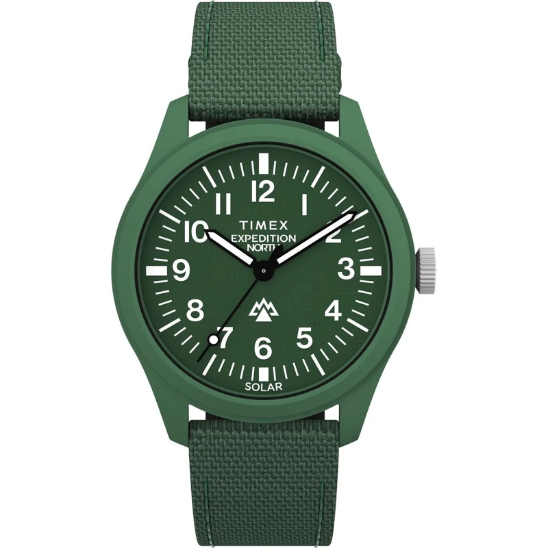 Timex Automatikuhr Quarz-Analoguhr Expedition North® Traprock Solar grün