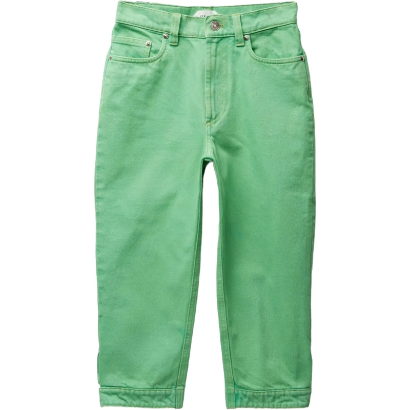 Versace Jeans à jambe droite Trousers Green grün