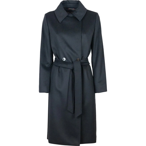 Max Mara Vestes d'été Max Mara Studio Coats Black schwarz