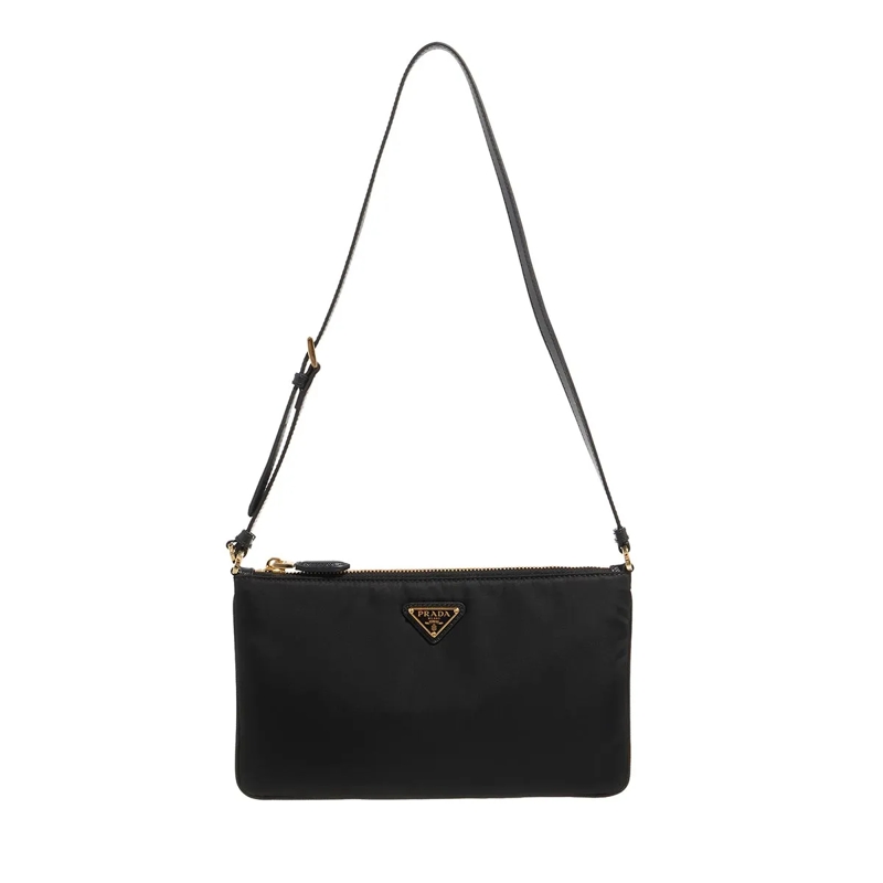 Prada Pochette Re-Nylon Pouch Nero