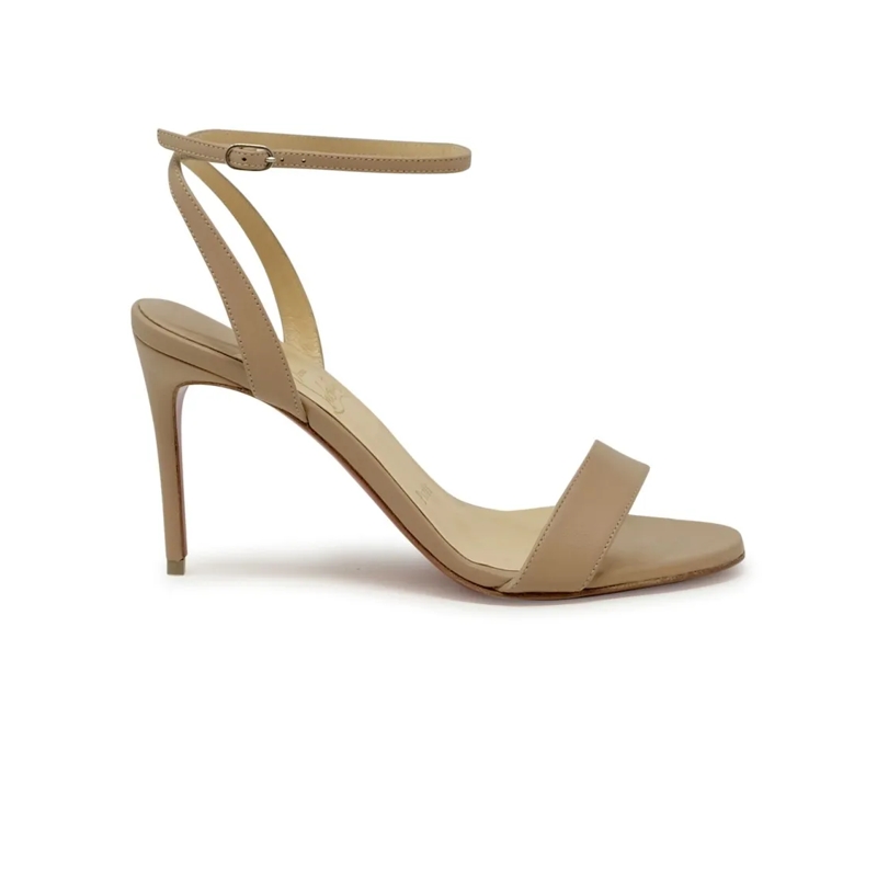 Christian Louboutin Sandalen 3210615 Pk1a Nude Nappa Loubigirl 85 Sandals Neutrals