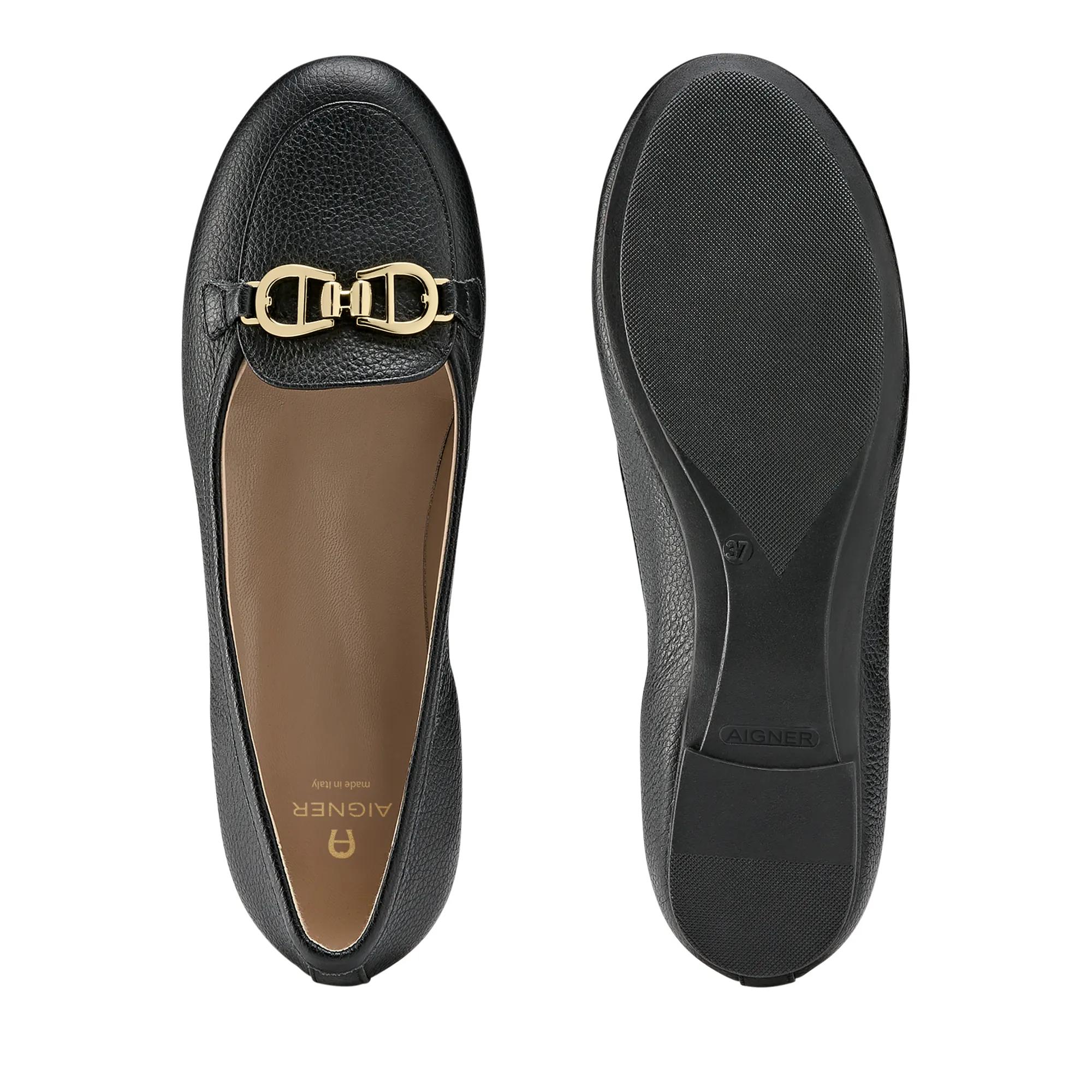 Thumbnail - Aigner Ballerinas - ballerina BRENDA 3A - Gr. 42 (EU) - in Schwarz - für Damen