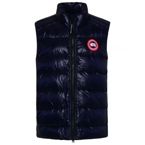 Canada Goose  Blue Nylon Crofton Vest Blue