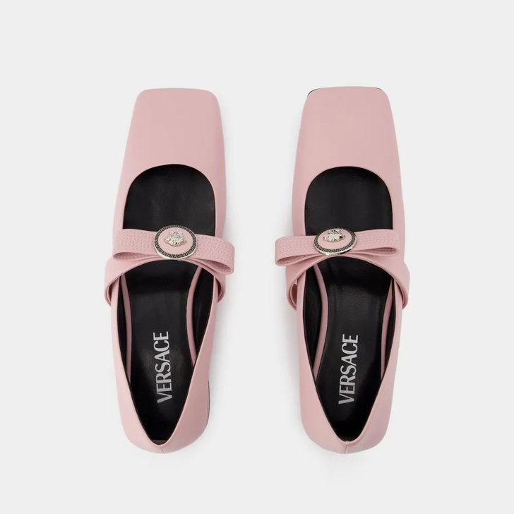 DIOR - Ballerinas mit selling Zierschnallen Pink