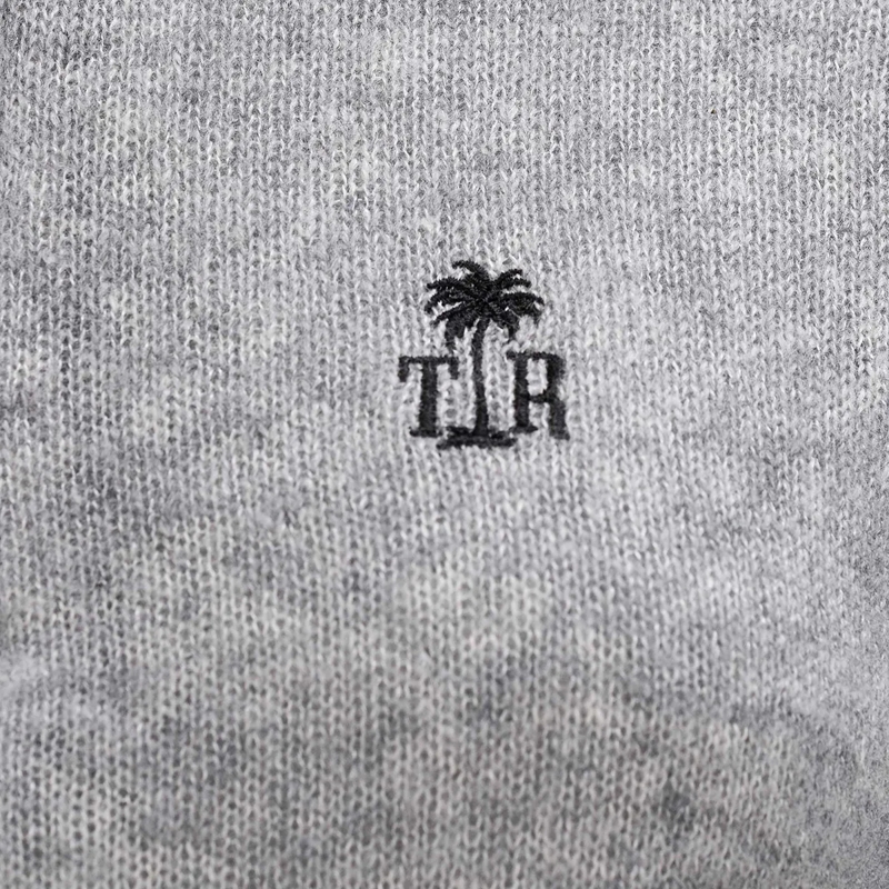 True Religion Polohemd Strick-Poloshirt AMARA grau(Image 5)