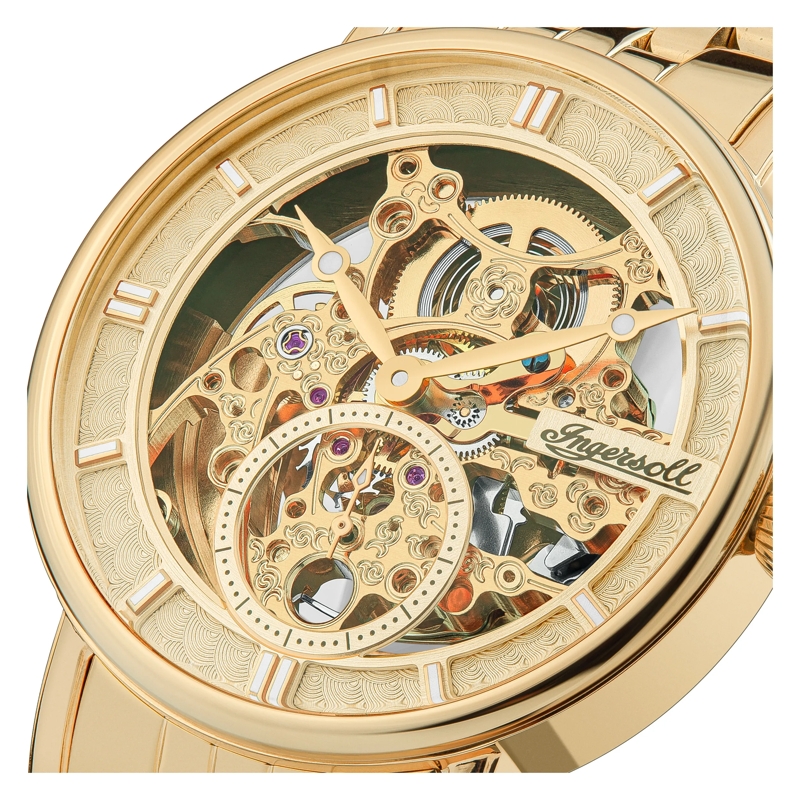 Ingersoll Automatikuhr The Herald- Die Ingersoll Herrenuhr ist ein eleg gold(Image 2)