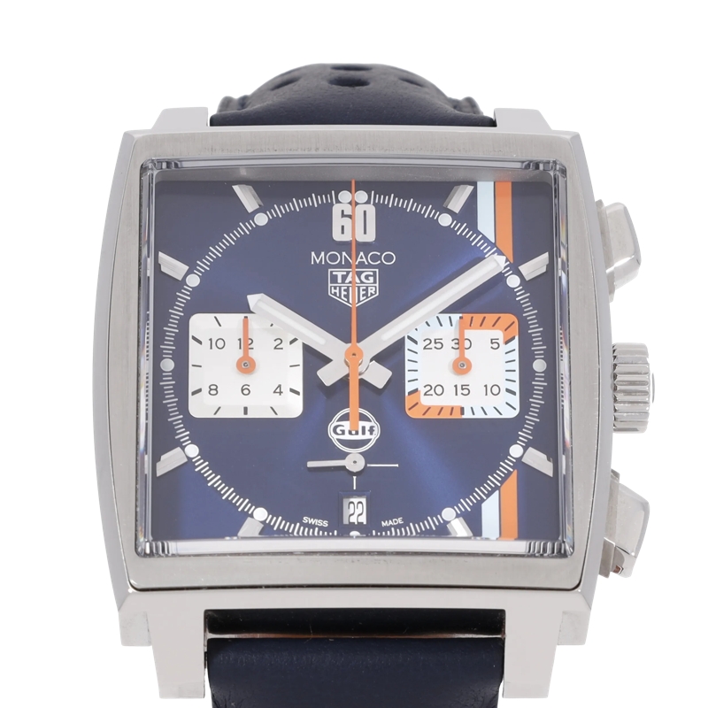 TAG Heuer Montre automatique Monaco Blau