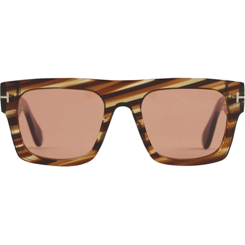 Tom Ford Sonnenbrille Fausto Rectangular Sunglasses schwarz