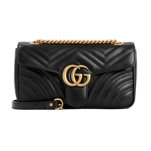 Gucci Shoulder Bag Gg Marmont 2.0 Black Cross body-väskor