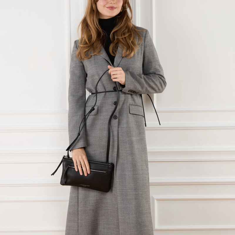 Liebeskind Berlin Crossbody Bag Small Bags Zena Indian Sheep Double Compartment Black(Image 2)