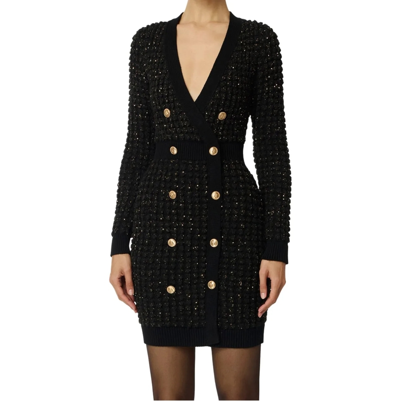 Elisabetta Franchi Midikleid Dresses Black schwarz