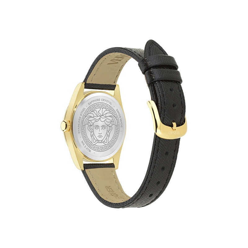 Versace Quarzuhr Quarz Analog Uhr Ver.millenium L.(Wc-0E) schwarz(Image 2)