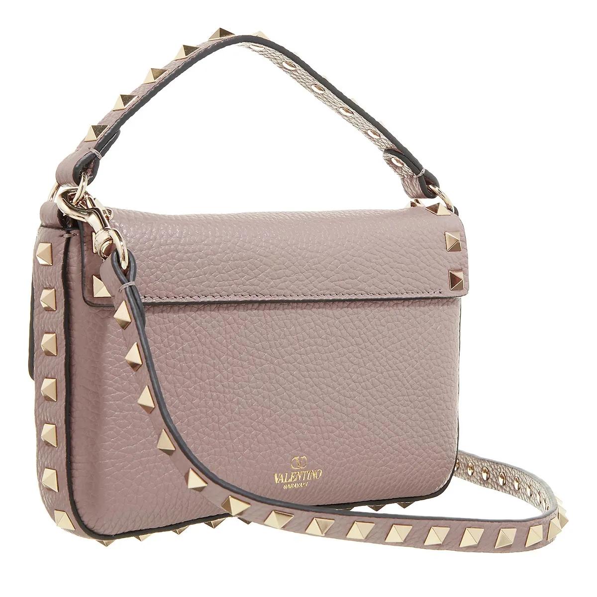 Valentino Garavani Crossbody bags Rockstud Mini Bag in poeder roze