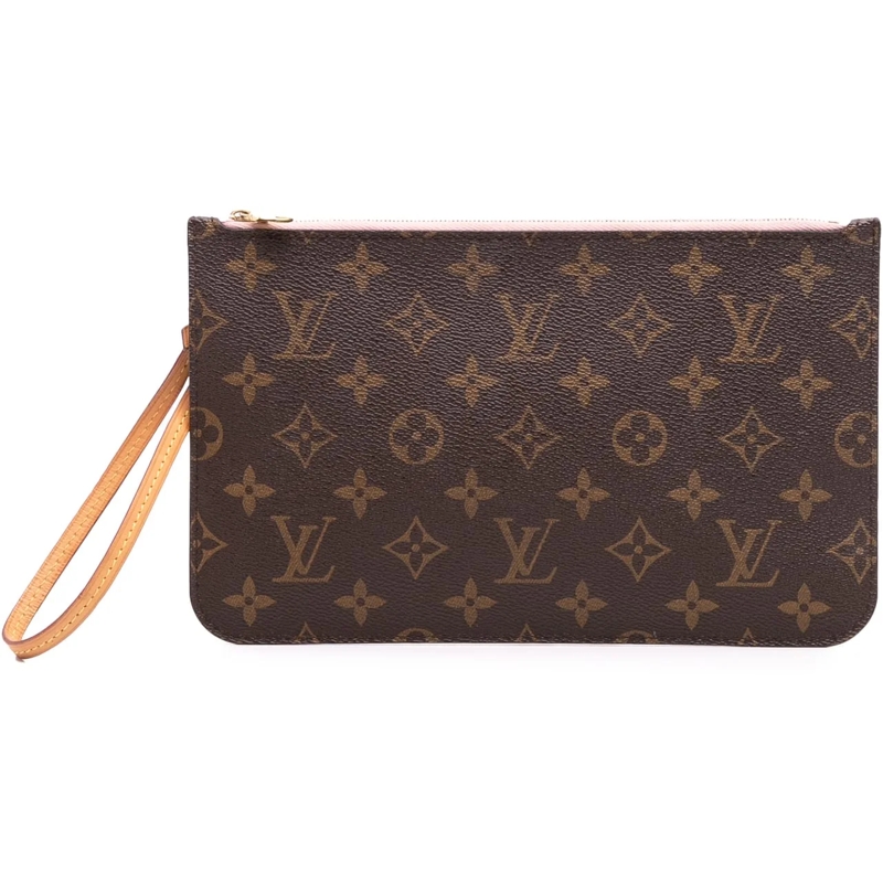Louis Vuitton Necessaire Monogram Neverfull Pochette braun