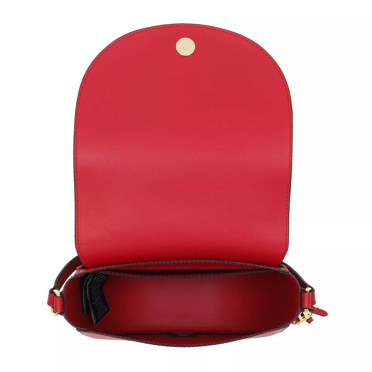 Lauren Ralph Lauren Witley 20 Crossbody Medium Red Navy