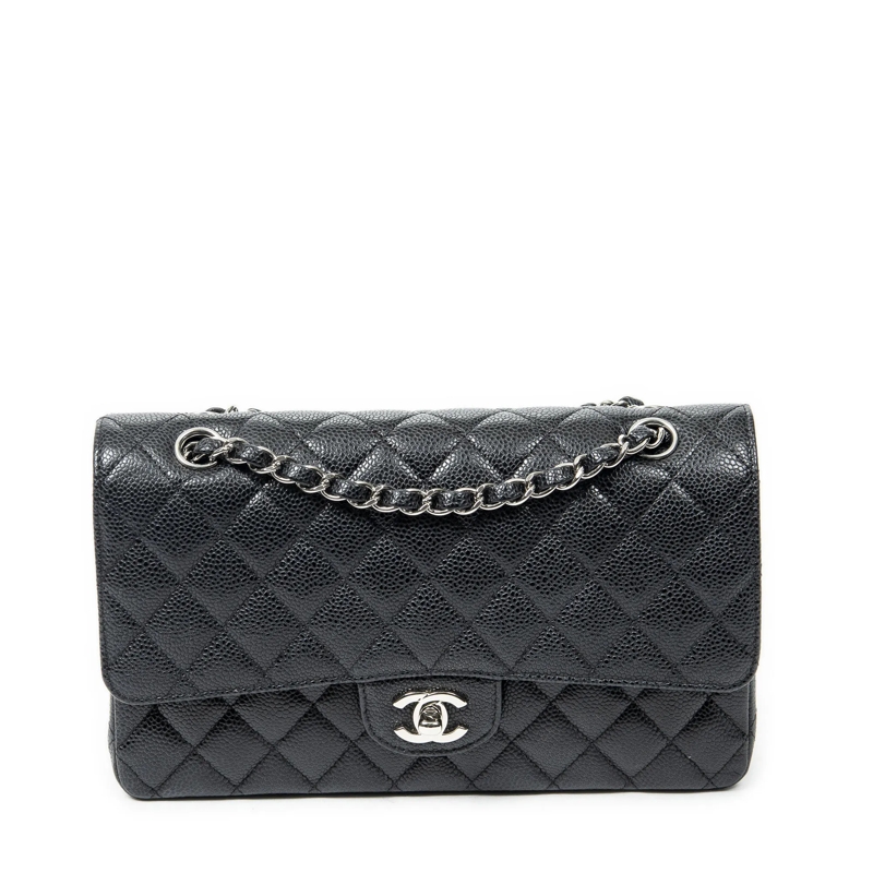 Chanel Crossbody Bag Classic Double Flap 26 schwarz