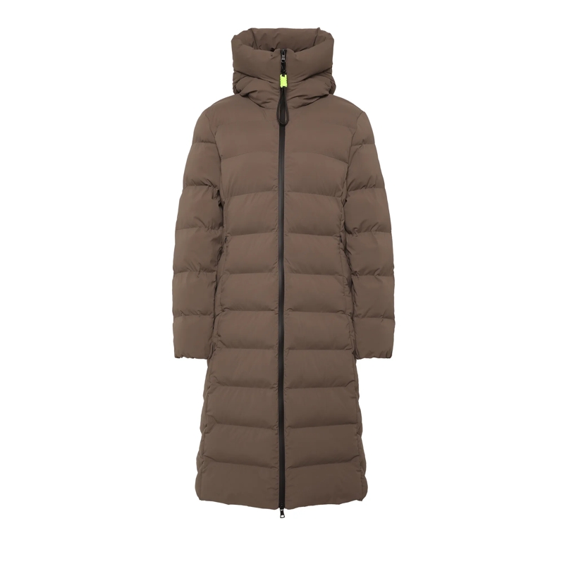 No1 Como Wintermantel Steppmantel SUSE taupe