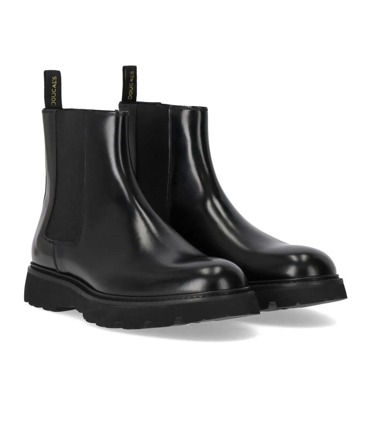 Doucal%27s Boots & Stiefeletten - DOUCAL%27S HORSE SCHWARZE CHELSEA STIEFELETTE - Gr. 40 (EU) - in Schwarz - für Damen