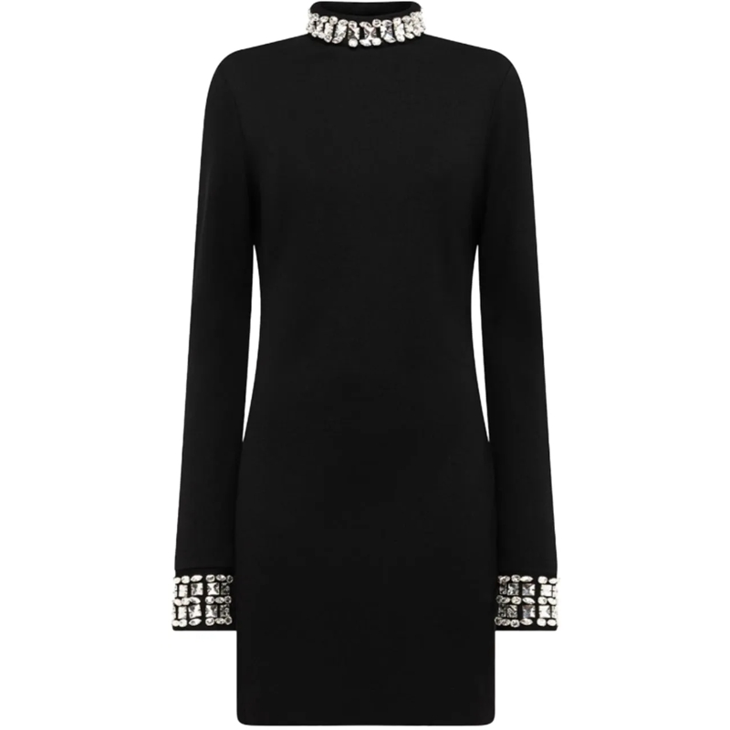 Blugirl Midikleid Dresses Black schwarz