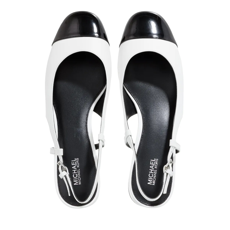 MICHAEL Michael Kors Ballerinas Perla Flex Sling Flat Optic White(Image 6)