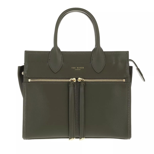 Ted Baker Reginaa Zip Detail Small Tote Bag Olive Fourre-tout