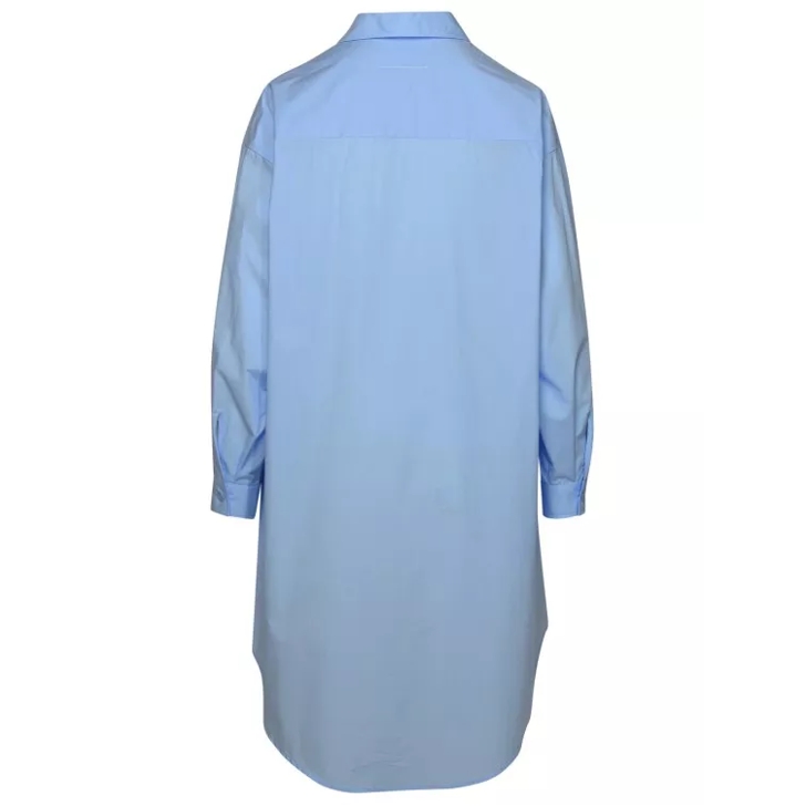 MM6 Maison Margiela Maxi Logo Shirt Blue