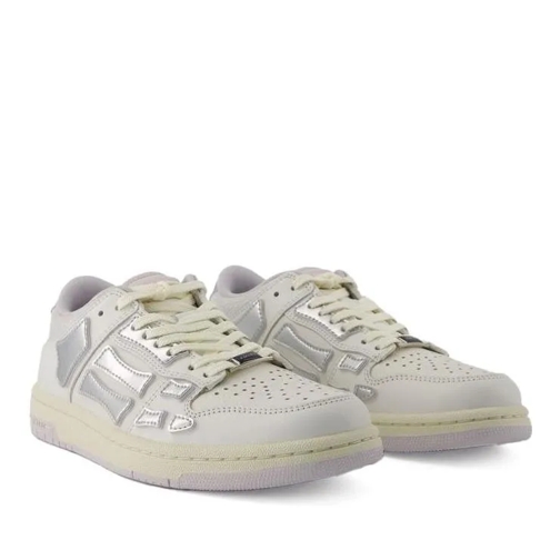 Amiri lage-top sneaker Metallic Skel Top Low Sneakers - Synthetic - White White