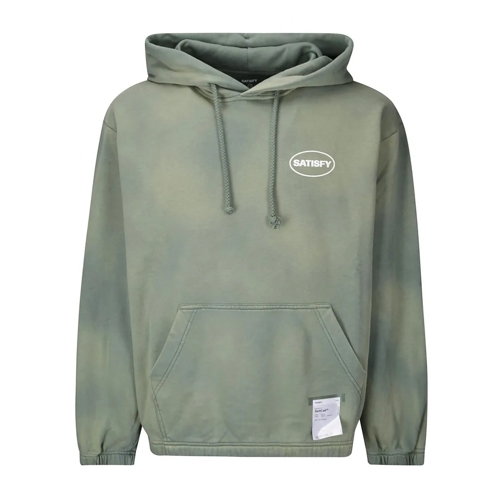 SATISFY RUNNING Hoodie Hooded Sweatshirt Green