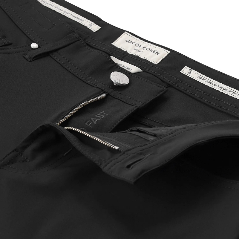 Jacob Cohen Jeans Slim-Fit Hose aus Baumwoll-Mix schwarz(Image 7)